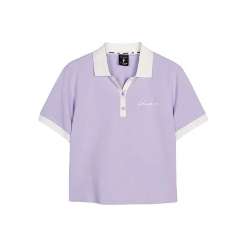 Skechers Polo Shirt Women's Orchid Purple