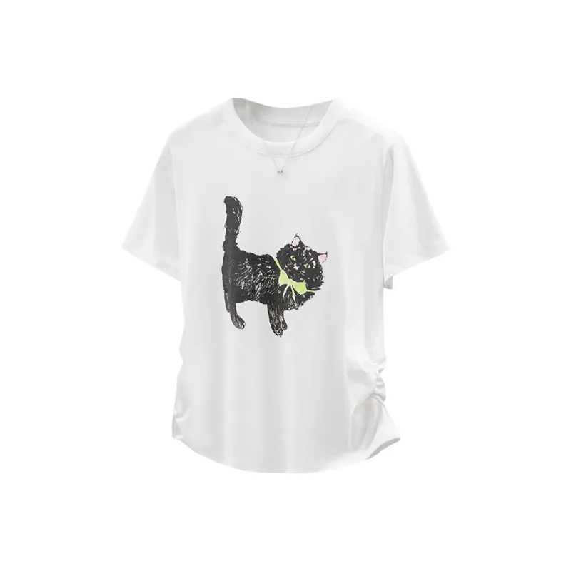 TOUCH SS24 Regular T Shirt Women's Gray-2