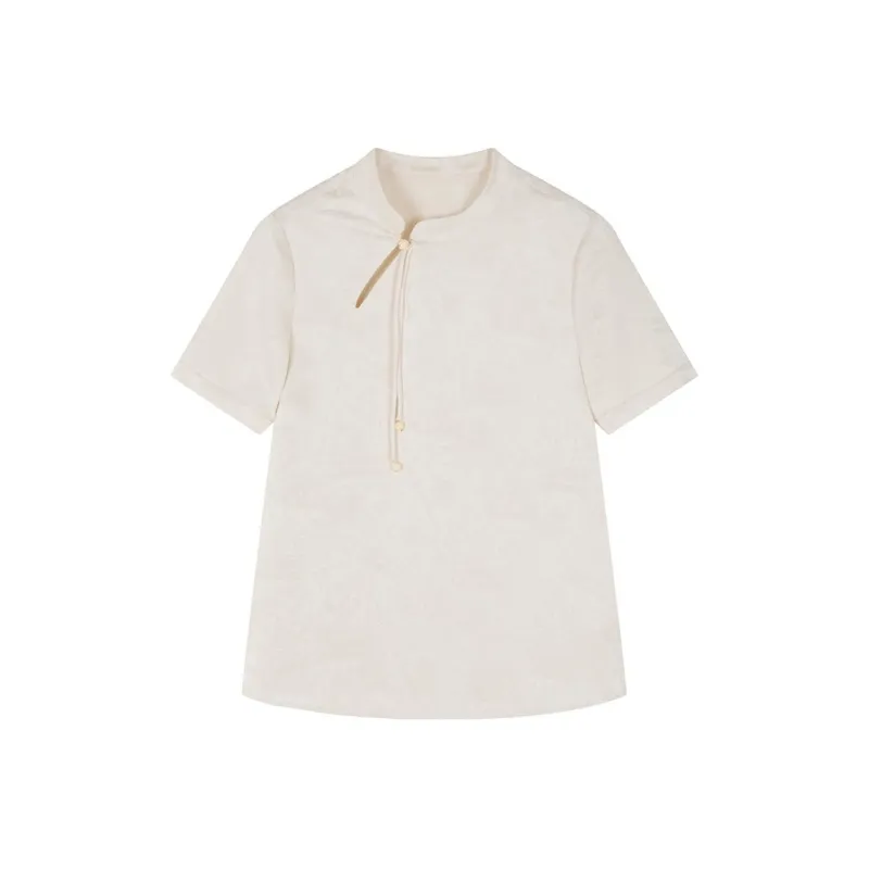IHIMI SS24 Shirt Women's Light Beige-2