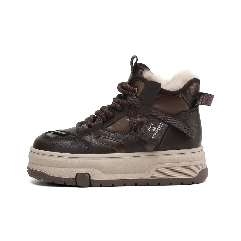 DAPHNE Thermal High Top Casual Shoes Women's-3
