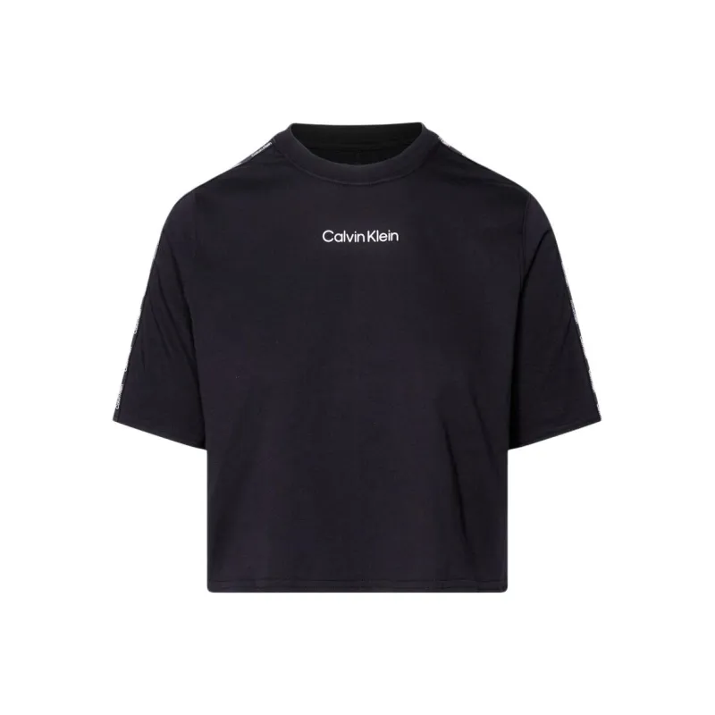 CALVIN KLEIN Regular T Shirt Women's Black-0