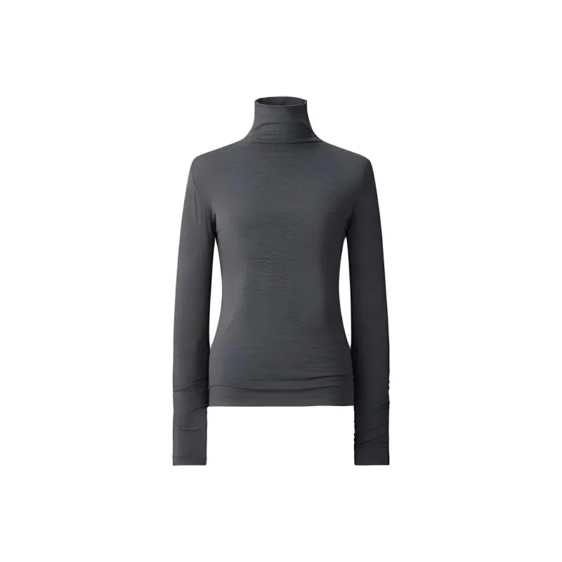 UNIQLO C Collection T-Shirts Women's Asphalt Gray-0