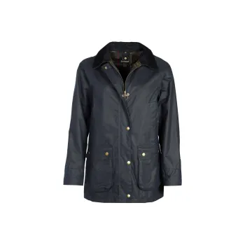BARBOUR Barbour Acorn Waxed Cotton Jacket Jackets Coats Women's Black