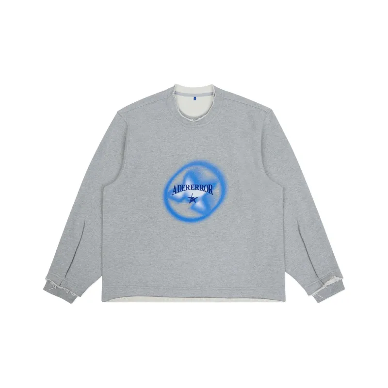 ADER ERROR Logo print Cotton Sweatshirt-0