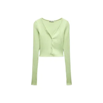ZARA Knitwear Women's Green