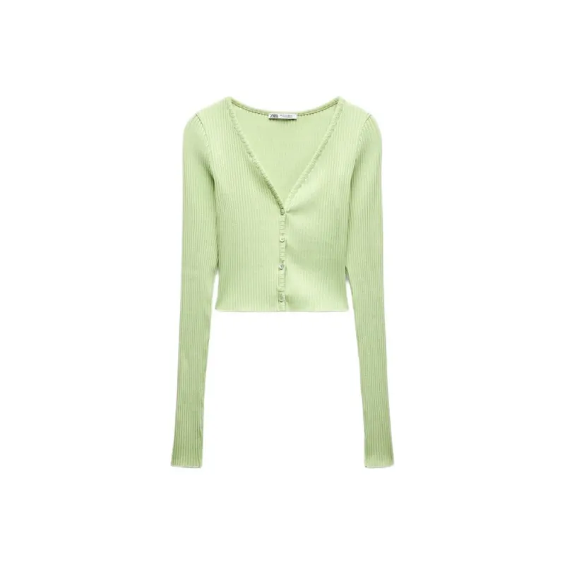 ZARA Knitwear Women's Green-0