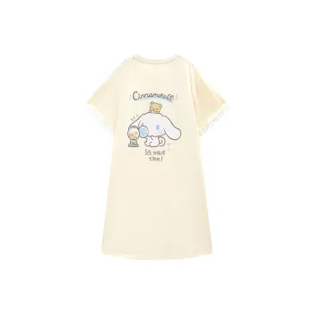 GUKOO x Sanrio/ Yugui Dog Nightgown Women's Malt Yellow