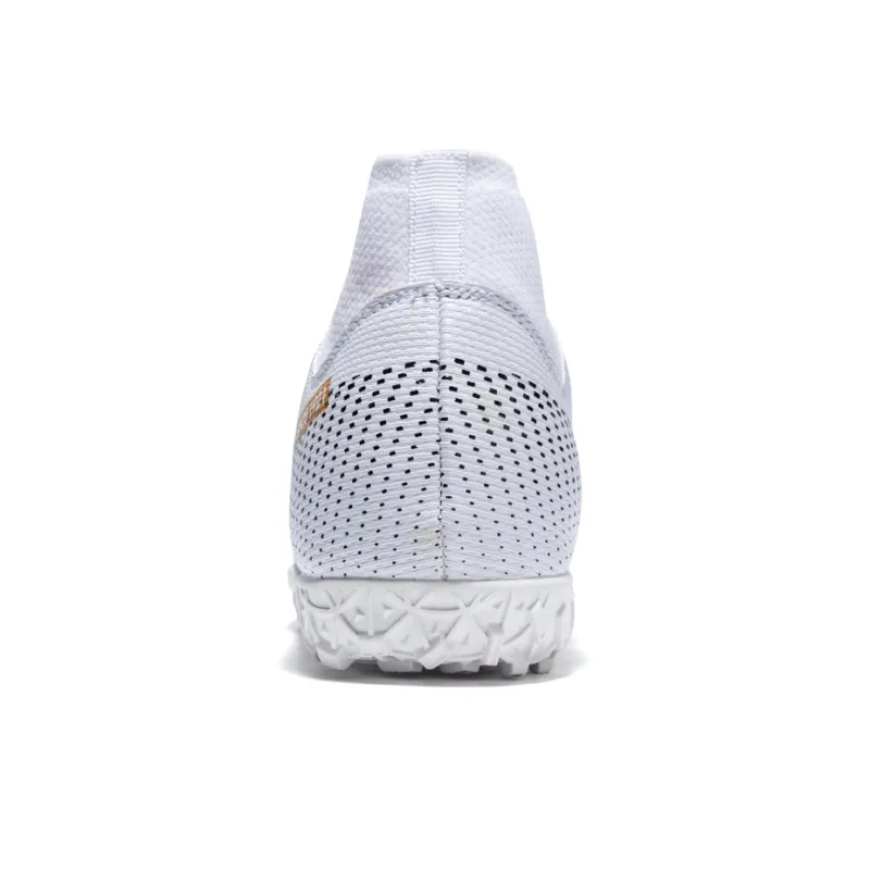 Binary Soccer Shoes Unisex High Top Gold-3