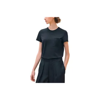 HERMES T-Shirt Women's Black Blue