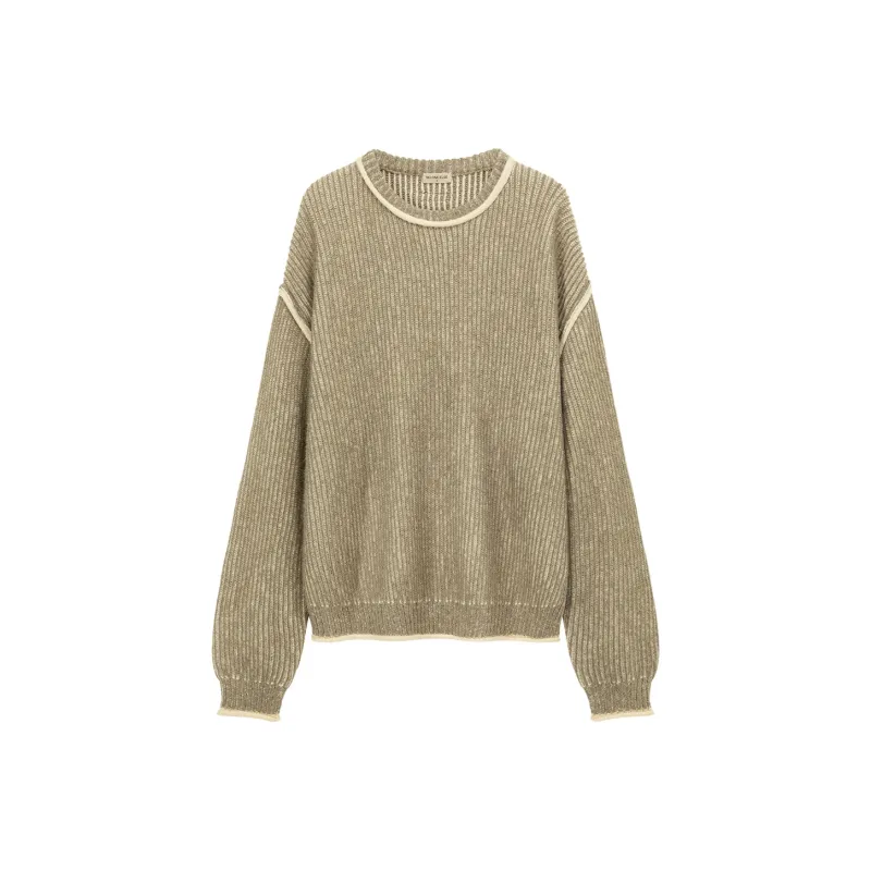 NO ONE ELSE Knitwear Unisex Mustard Green-0