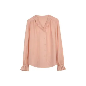 SOLIGHTER Shirt Women's Orange Pink