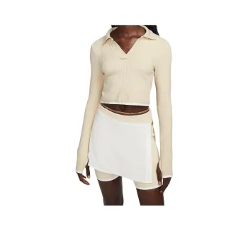 Nike Polo Shirts Women's Ecru