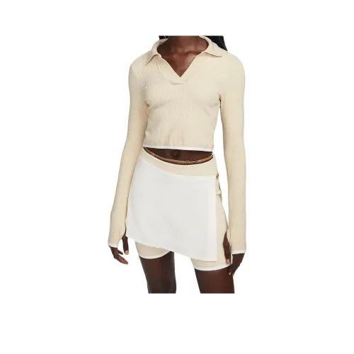 Nike Polo Shirts Women's Ecru