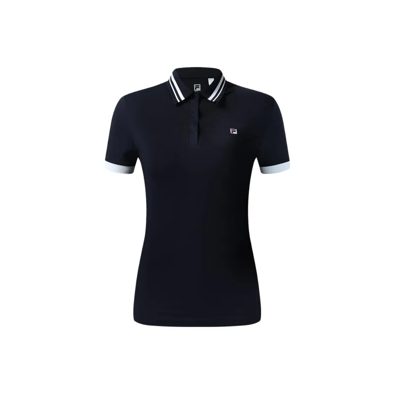 FILA Polo Shirt Women's RD Royal Blue-0