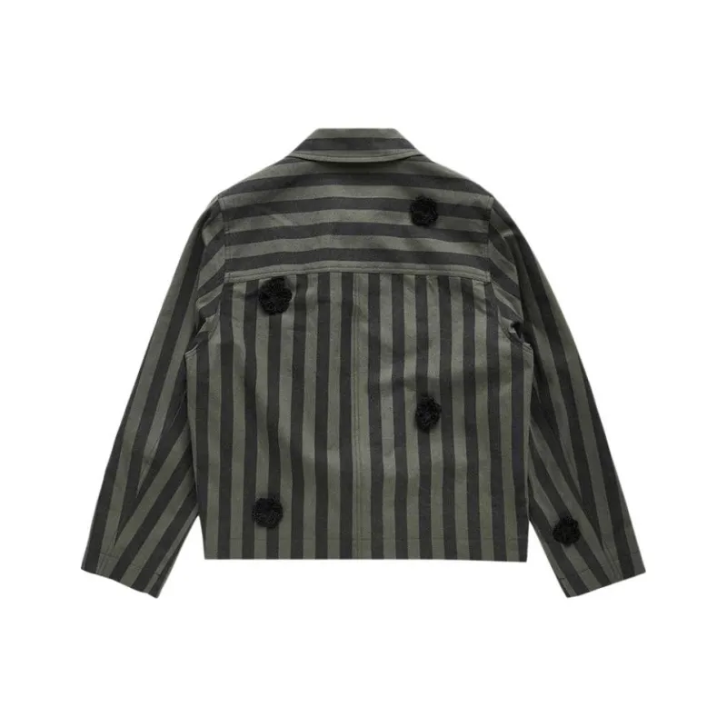 SONG FOR THE MUTE Daisy Crop Patch Pocket Jacket-1