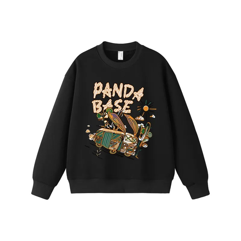 PANDA BASE Sweatshirts Unisex-4