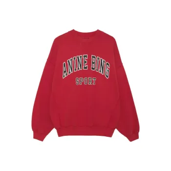 Anine Bing Jaci Logo Printed Sweatshirt