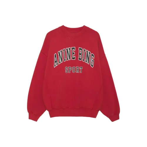 Anine Bing Jaci Logo Printed Sweatshirt