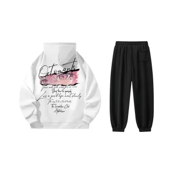 Small Columns Under The Sea Sweatshirt Set Unisex