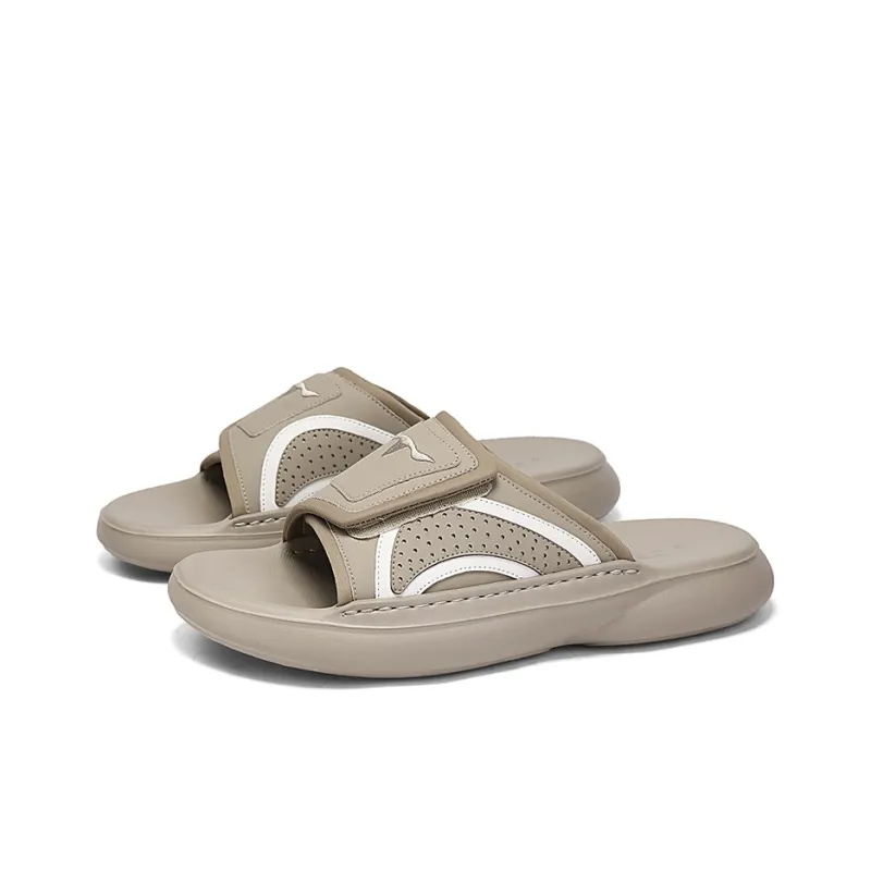 G.N.SHIJIA Rubber Foam Outsole Slip Resistant Abrasion Resistant Quick Dry Cushioning Slide Slippers Men's-9