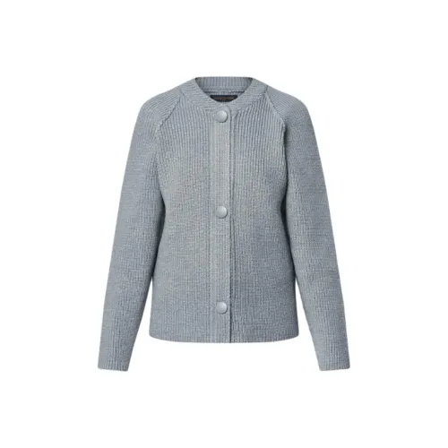 LOUIS VUITTON Ribbed Knit Cardigan