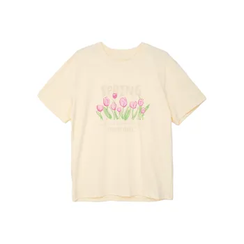 SUNSUNTOWN T-Shirts Women's Custard
