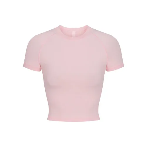 SKIMS T Shirt Women's CHERRY BLOSSOM/Cherry Blossom Pink