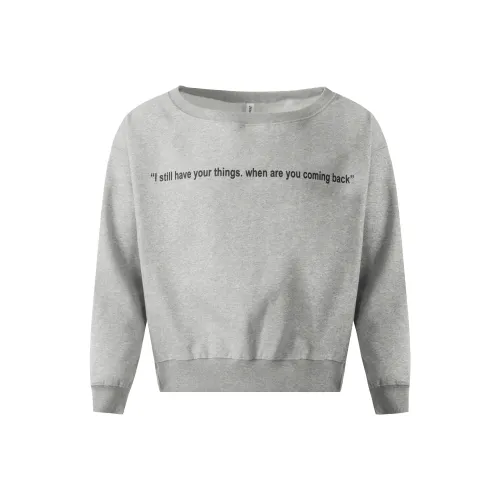 JUNE CUT Sweatelite Women's Gray