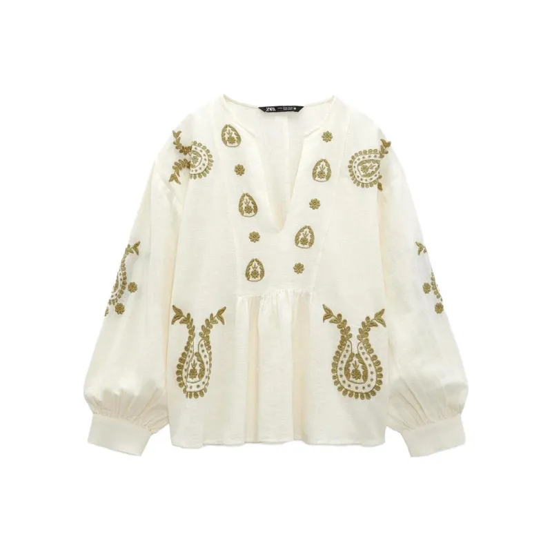 ZARA Shirts Women's White-0