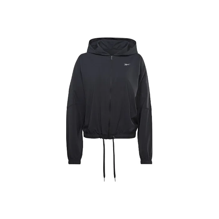 Reebok RUN WOVEN Jackets Coats Women's Black-0
