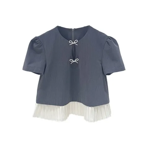 CHARM PICK Shirts Women's Gray