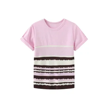 Cubic T Shirts Women's Pink