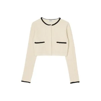 Sandro Pointelle knit Cardigan
