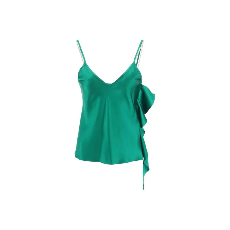 MaxMara Studio SS23 Strapless Top Women's Green-0