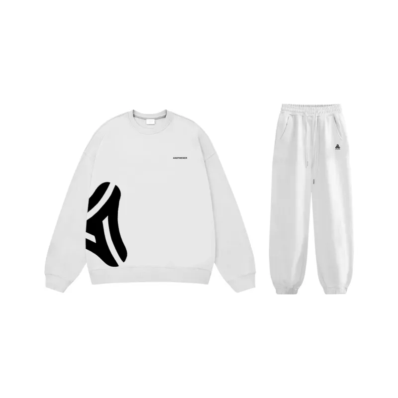JIANWANG Sweatshirt Sets Unisex-2