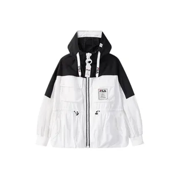 Mihara Yasuhiro X FILA MIHARA YASUHIRO Collaboration Collection Jackets Women's White Patchwork
