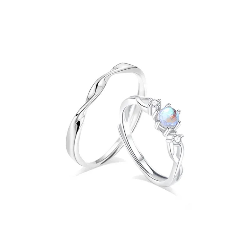 GIFU Synthetic/Artificial Colored Glaze Rings Unisex-0