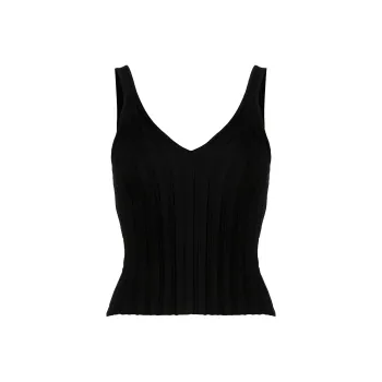 Helmut Lang Angela V neck Knitted Top
