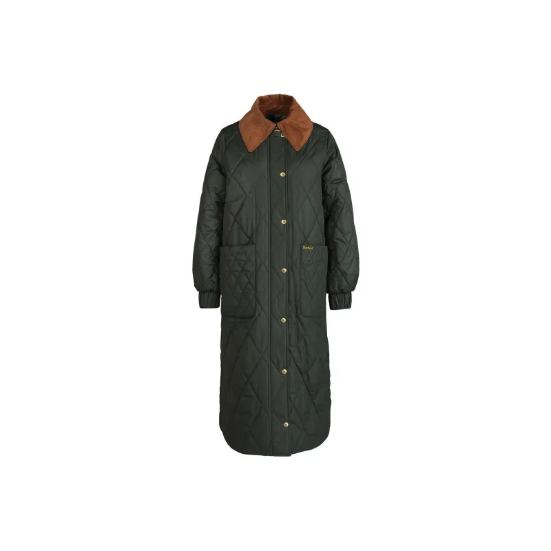 BARBOUR Marsett Quilted Jacket Jackets Coats Women's Green-0