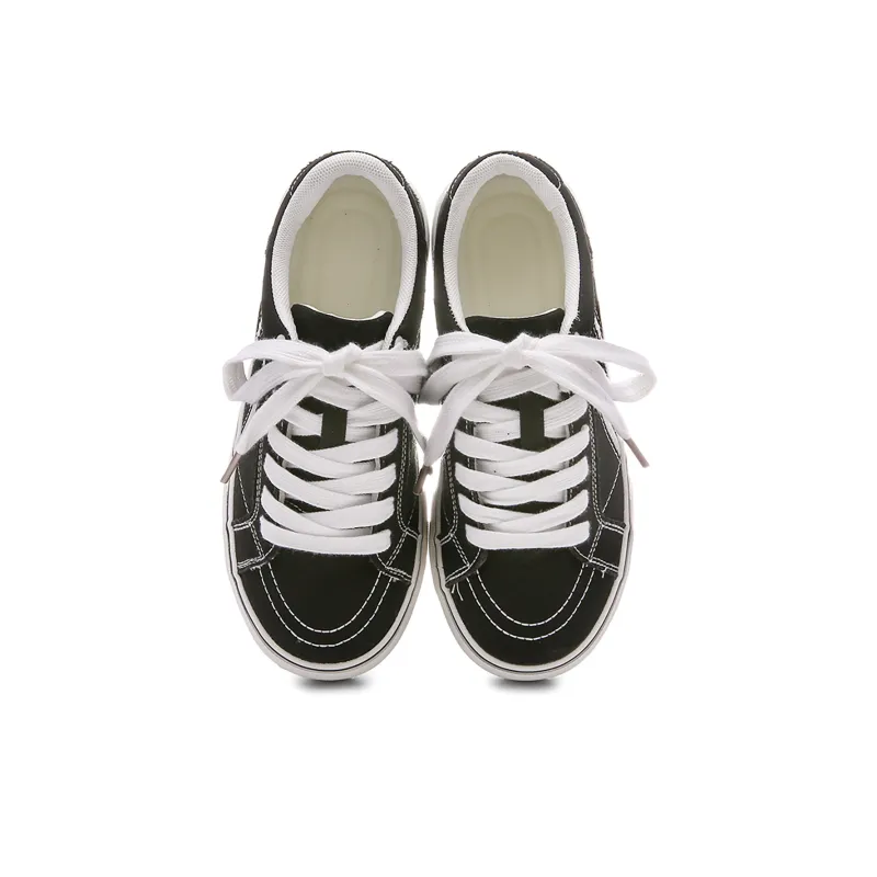Lovely You Wear resistant And Lightweight Low Top Skateboard Shoes Women's-17