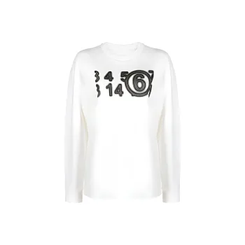 MM6 Maison Margiela Sweatshirts Women's White
