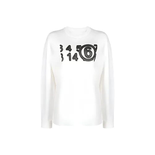 MM6 Maison Margiela Sweatshirts Women's White