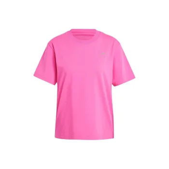 Adidas Drop Shoulder Sleeve T-Shirt Women's Solid Magenta