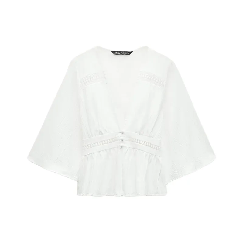 ZARA Shirts Women's White-0