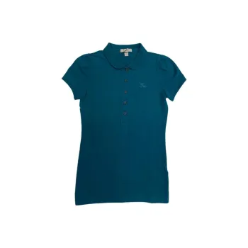 Burberry Polo Shirt Women's Turquoise