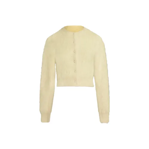 Maison Margiela Cropped Knitted Cardigan