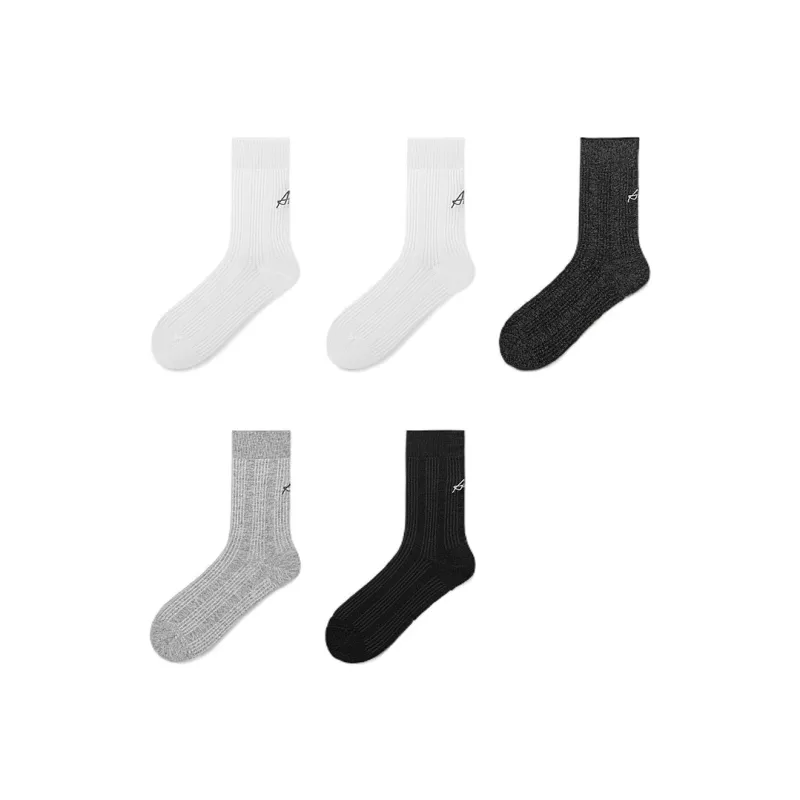 H YXIANG Mid Calf Socks Women's Combo Set-20
