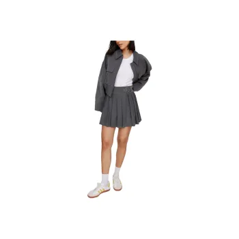 NASTY GAL Tailored Bomber Jacket Jackets Coats Women's Gray