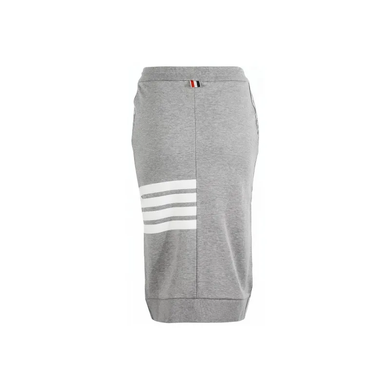 THOM BROWNE 4-Bar Fitted Skirt-1