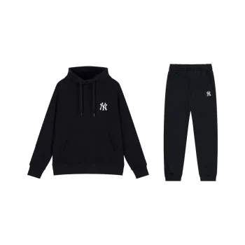 MLB New York Yankees Sweatshirt Set Unisex Black